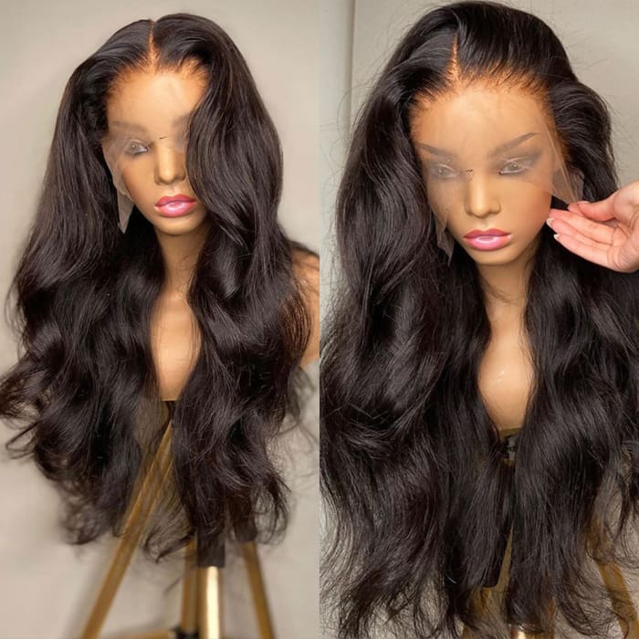 Body Wave Lace Wigs For Women Human Hair 4x4 5x5 Lace Closure Wig 30 32 34 Inch 13x4 13x6 Lace Frontal Wig Deep Wave Frontal Wig wig