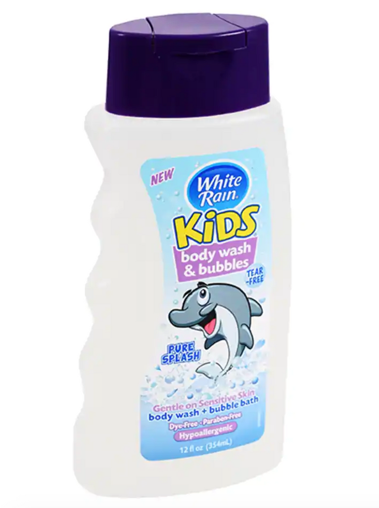 White Rain Kids Body Wash & Bubbles, 12 oz. Bottles