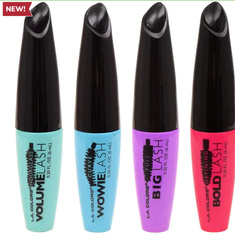 L.A. Colors Mascara, 0.2 oz. Bottles