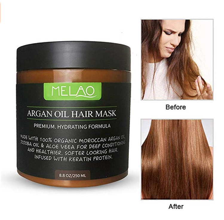 Hair Treatment Mask, with Argan Oil Dry Damaged Hair Repairing and Conditioning