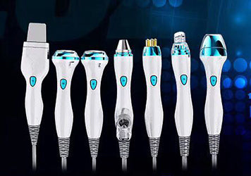 7 in 1 Microdermabrasion Peeling Machine Ultrasound Analyzer Oxygen Spray Gun RF Dermabrasion Skin Analysis Machine In Store