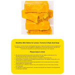 Lemon Turmeric Kojic Acid Brightening Soap