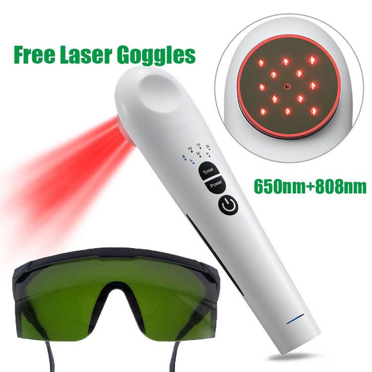 LLLT Cold Laser Medical Therapeutic Machine Pain Relief Device Veterinary Pain Relieving Wound Healing