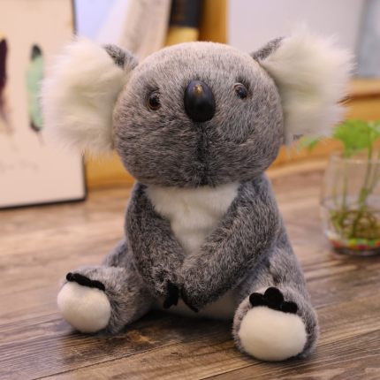 Super cute high simulation koala bear plush doll toy plush craft toy koala bear puppet Baby Accompany Doll birthday holiday gift