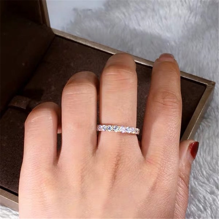 CC Rings For Women Silver Color Cubic Zirconia Ring White Stone Bridal Wedding Engagement Trendy Jewelry Bijoux Femme CC1565