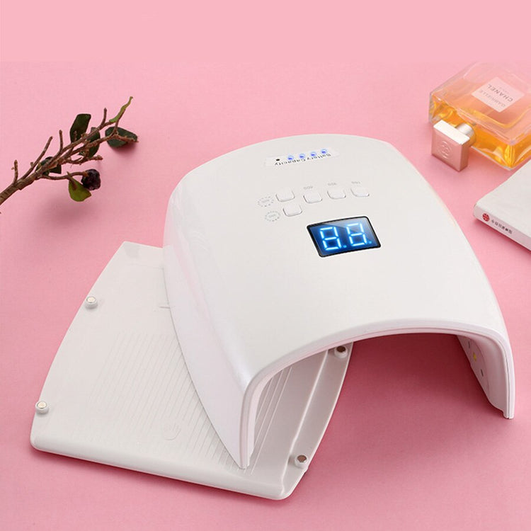 Built-in Battery Rechargeable Nail UV Lamp 48W Wireless Gel Polish Dryer S10 Pedicure Manicure Light Professional LED Nail Lamp