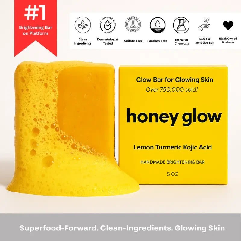 Lemon Turmeric Kojic Acid Brightening Soap