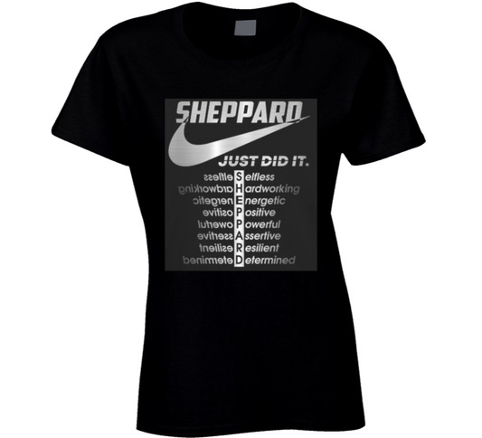Sheppard Spelling Ladies T Shirt