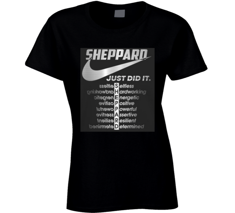 Sheppard Spelling Ladies T Shirt