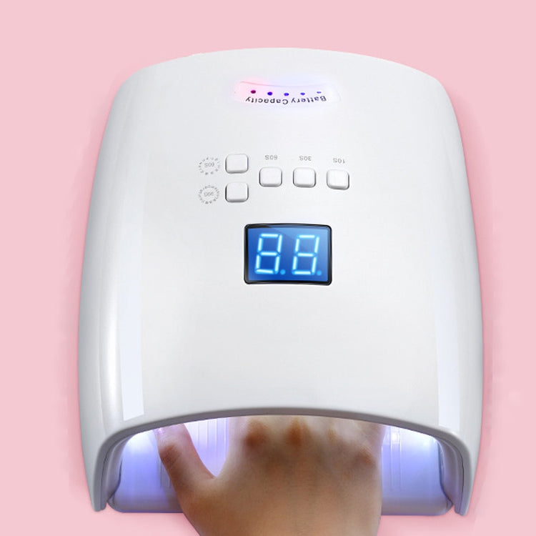 Built-in Battery Rechargeable Nail UV Lamp 48W Wireless Gel Polish Dryer S10 Pedicure Manicure Light Professional LED Nail Lamp