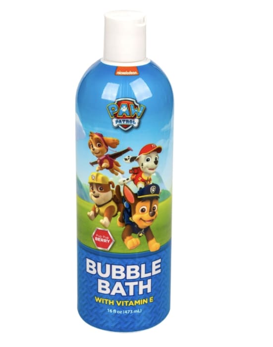 Nickelodeon Paw Patrol Pup Pup Berry Bubble Bath 16 oz. Bottle Bubble Bath GenZproduct