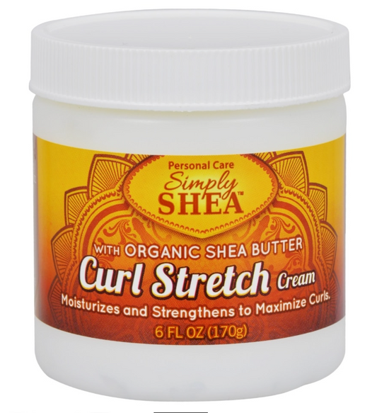 Simply Shea Curl Stretch Cream, 6-oz. Jar
