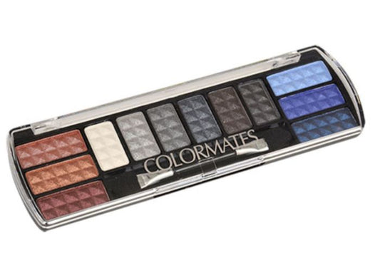 Colormates Island Oasis 12-Color Eyeshadow Palettes With Applicators Genzproduct