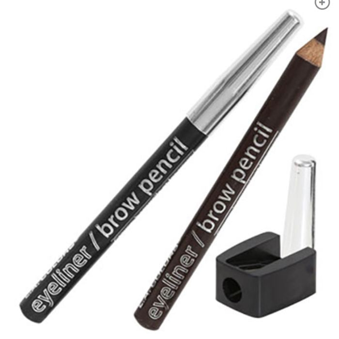 L.a. Colors Expressions Eyeliner & Brow Pencils With Sharpener 3-Ct. Packs Genzproduct