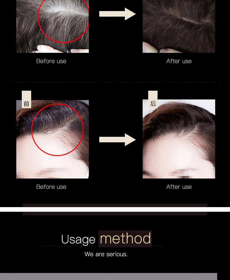 Instant Gray Hair Root Coverage