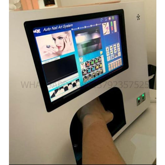 Nail art printer free shipping flowers machine