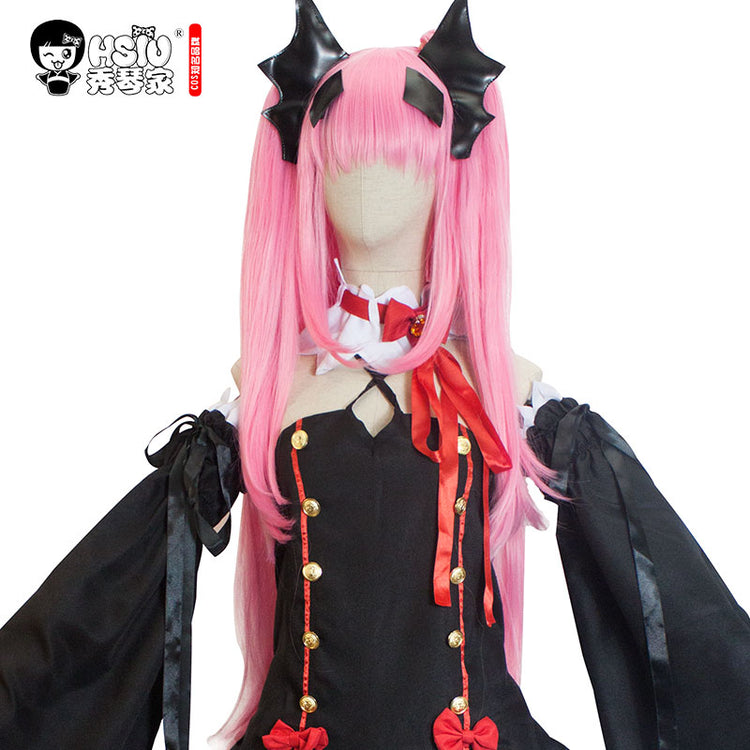 HSIU Seraph of the End Krul Tepes Anime cosplay costume wig