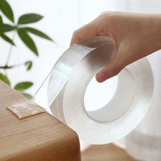 Transparent Velcro Nano Tape Washable and Reusable Double-sided Adhesive