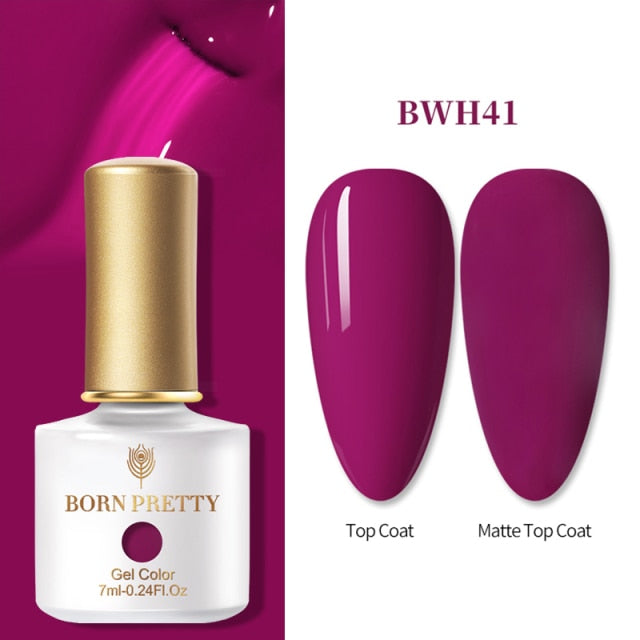 BORN PRETTY 10ml Tempered Enhance No Wipe Base / Top Coat for Nail Art UV Gel Polish