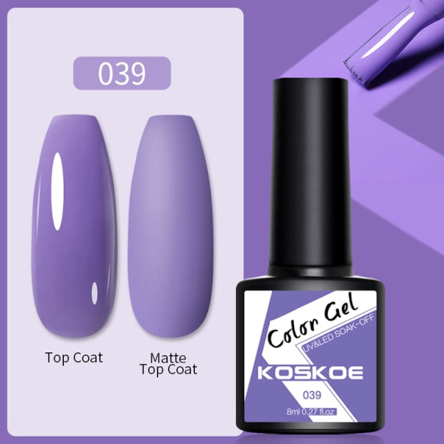 Nail Gel Polish Varnishes Glitter Sequins Soak Off UV LED Nail Art Hybrid Lacquers