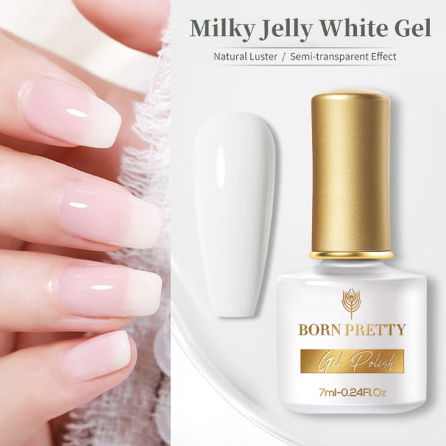 BORN PRETTY 10ml Tempered Enhance No Wipe Base / Top Coat for Nail Art UV Gel Polish