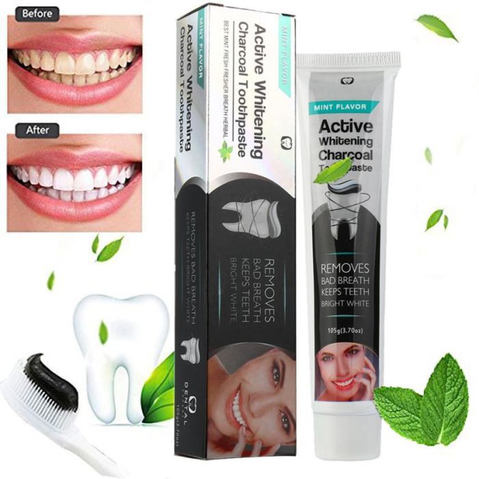 Oral Nature Whitening Activated Charcoal Toothpaste Teeth Genzproduct
