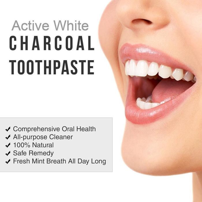 Oral Nature Whitening Activated Charcoal Toothpaste Teeth Genzproduct