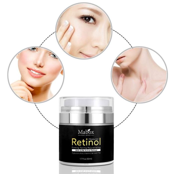 Retinol 2.5% Anti Aging Acne Face Cream W/vitamin E And Hyaluronic Acid Facial Cream Genzproduct