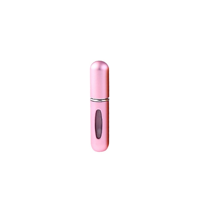 5ml Portable Mini Aluminum Perfume Refillable Bottle With Spray Atomizer