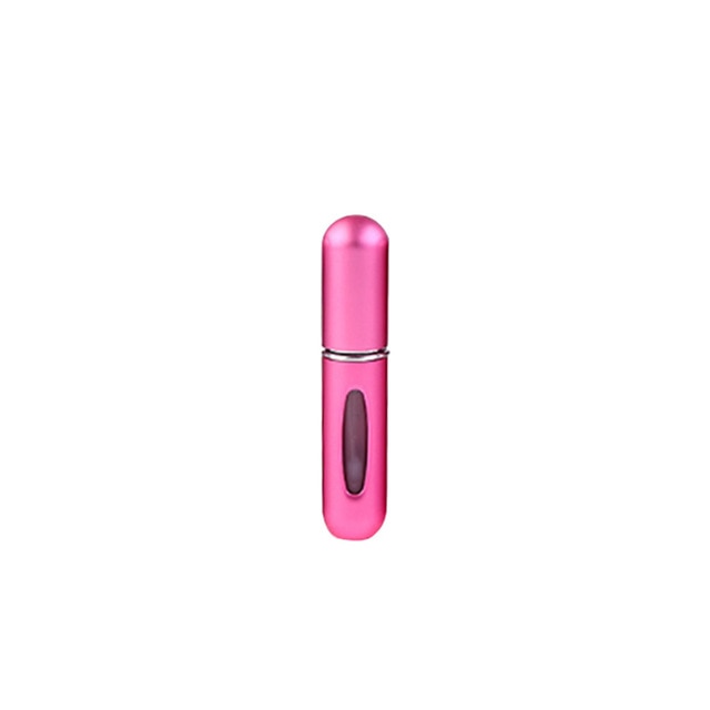 5ml Portable Mini Aluminum Perfume Refillable Bottle With Spray Atomizer