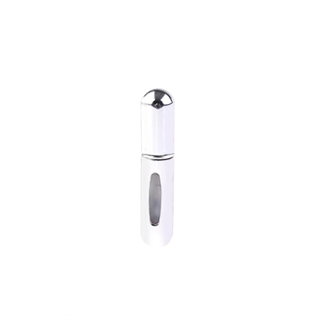 5ml Portable Mini Aluminum Perfume Refillable Bottle With Spray Atomizer